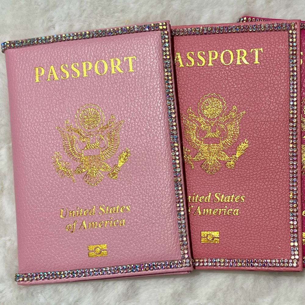 Bling Passport Cover